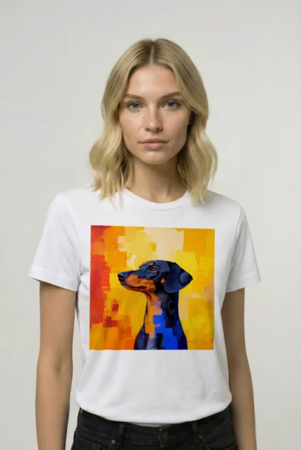 T-shirt DACHSHUND (#002) – Image 27