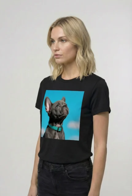 T-shirt FRENCH BULLDOG (#002) – Image 3