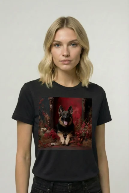 T-shirt GERMAN SHEPHERD (#002) – Image 2