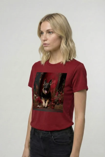 T-shirt GERMAN SHEPHERD (#002) – Image 8