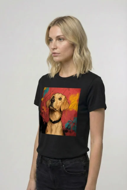T-shirt GOLDEN RETRIEVER (#002) – Image 3