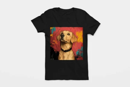 T-shirt GOLDEN RETRIEVER (#002)