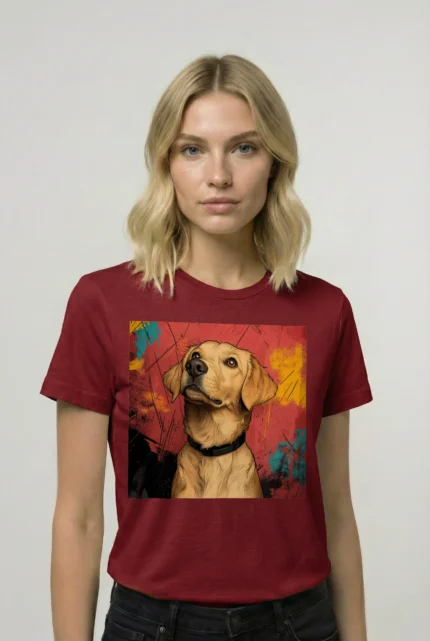 T-shirt GOLDEN RETRIEVER (#002) – Image 7