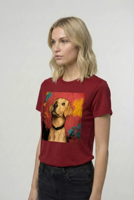 T-shirt GOLDEN RETRIEVER (#002) – Image 8