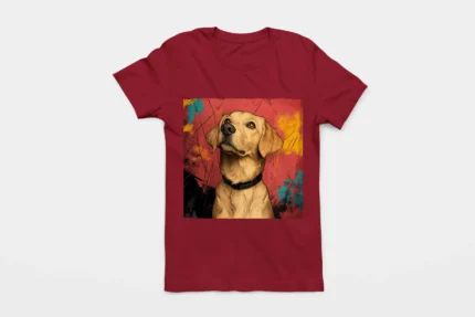 T-shirt GOLDEN RETRIEVER (#002) – Image 6