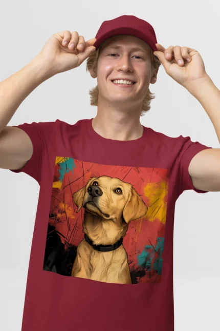 T-shirt GOLDEN RETRIEVER (#002) – Image 9
