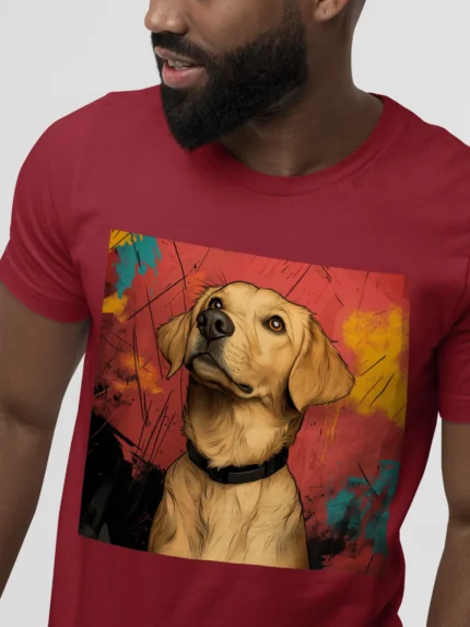 T-shirt GOLDEN RETRIEVER (#002) – Image 10