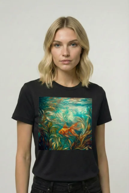 T-shirt GOLDFISH (#002) – Image 2