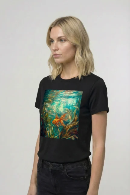 T-shirt GOLDFISH (#002) – Image 3