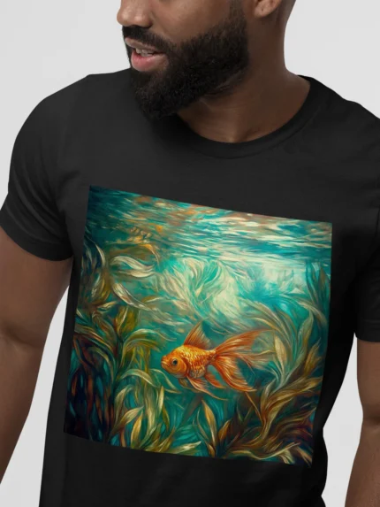 T-shirt GOLDFISH (#002) – Image 5