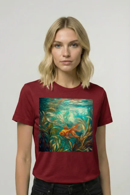 T-shirt GOLDFISH (#002) – Image 7