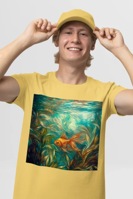 T-shirt GOLDFISH (#002) – Image 34