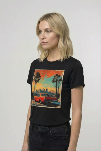 T-shirt LOS ANGELES (#002) – Image 3