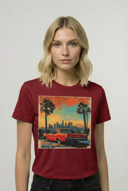 T-shirt LOS ANGELES (#002) – Image 7