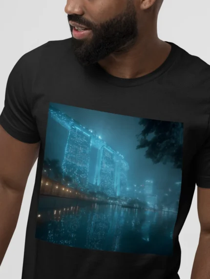 T-shirt SINGAPOUR (#002) – Image 5