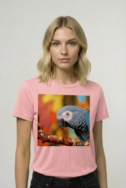 T-shirt AFRICAN GREY PARROT (#003) – Image 22