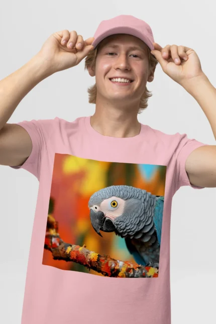 T-shirt AFRICAN GREY PARROT (#003) – Image 24