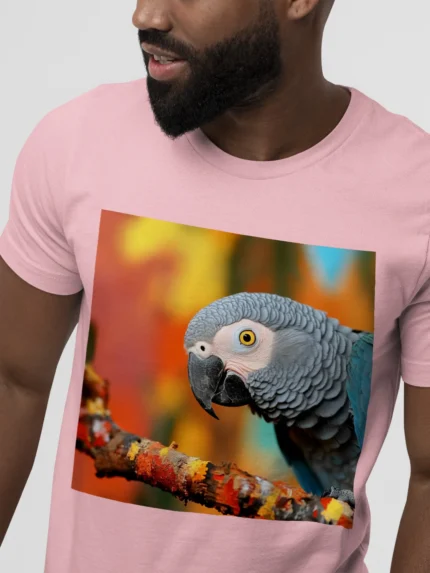 T-shirt AFRICAN GREY PARROT (#003) – Image 25