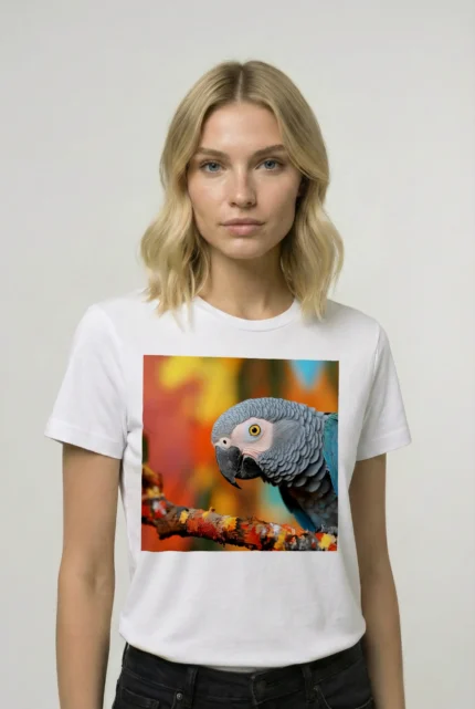T-shirt AFRICAN GREY PARROT (#003) – Image 27