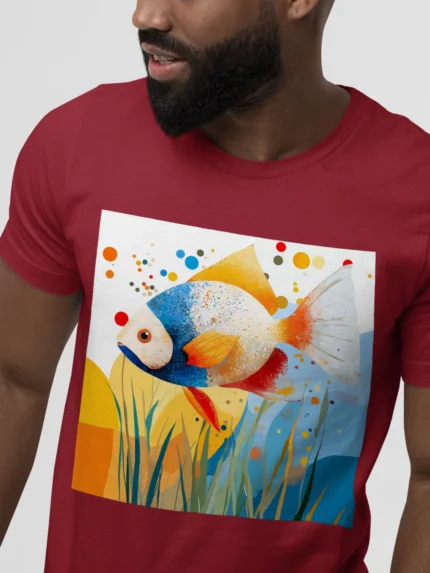 T-shirt ANGELFISH POISSON ANGE (#003) – Image 10