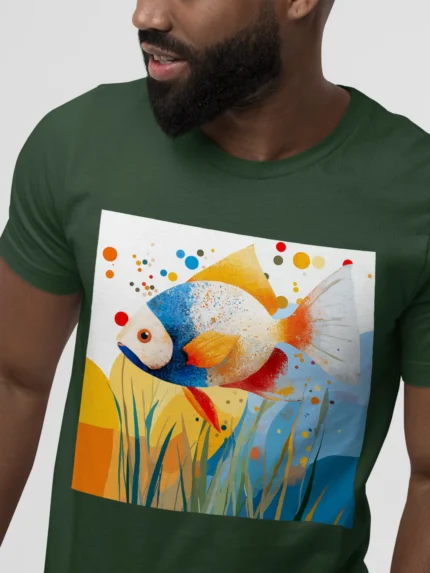 T-shirt ANGELFISH POISSON ANGE (#003) – Image 15