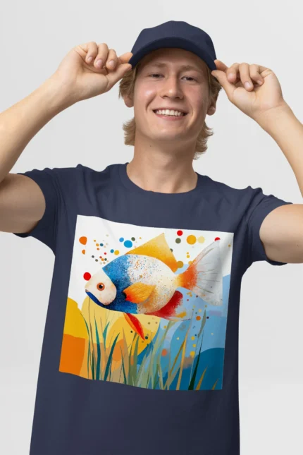 T-shirt ANGELFISH POISSON ANGE (#003) – Image 19