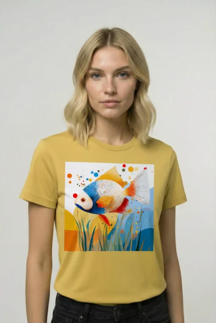 T-shirt ANGELFISH POISSON ANGE (#003) – Image 32