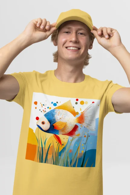 T-shirt ANGELFISH POISSON ANGE (#003) – Image 34