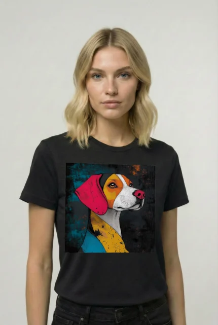 T-shirt BEAGLE (#003) – Image 2