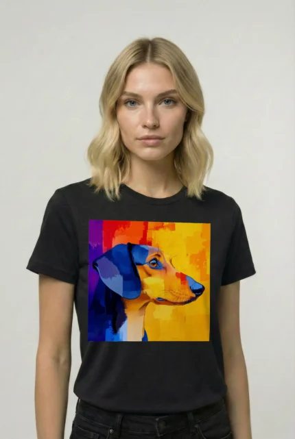 T-shirt DACHSHUND (#003) – Image 2
