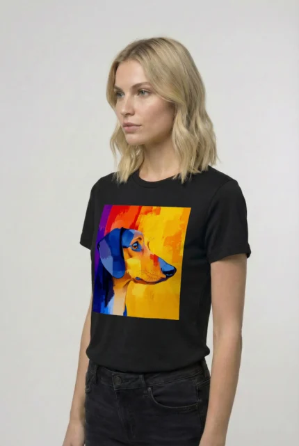 T-shirt DACHSHUND (#003) – Image 3