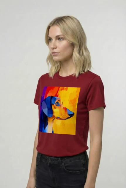 T-shirt DACHSHUND (#003) – Image 8
