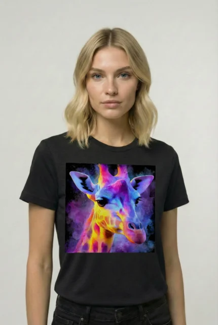 T-shirt GIRAFFE (#003) – Image 2