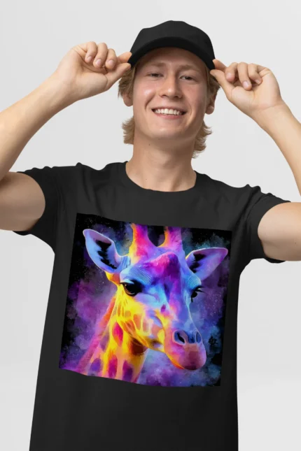 T-shirt GIRAFFE (#003) – Image 4