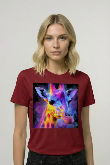 T-shirt GIRAFFE (#003) – Image 7