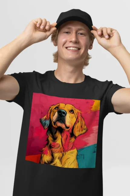 T-shirt GOLDEN RETRIEVER (#003) – Image 4