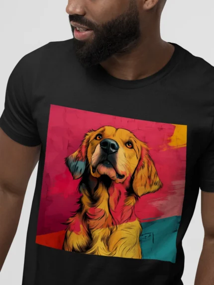 T-shirt GOLDEN RETRIEVER (#003) – Image 5