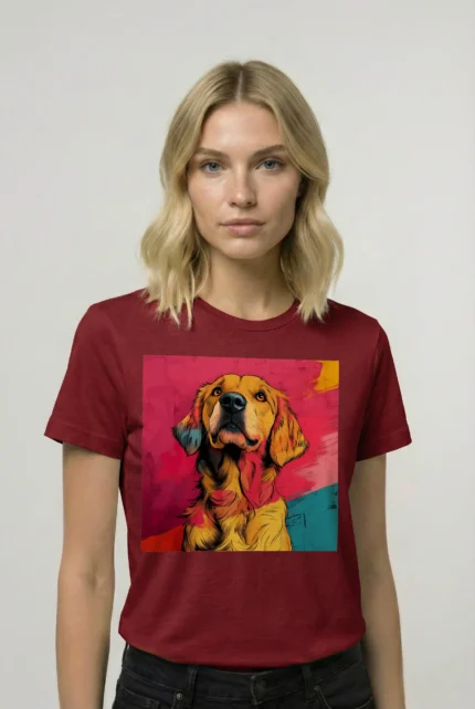 T-shirt GOLDEN RETRIEVER (#003) – Image 7