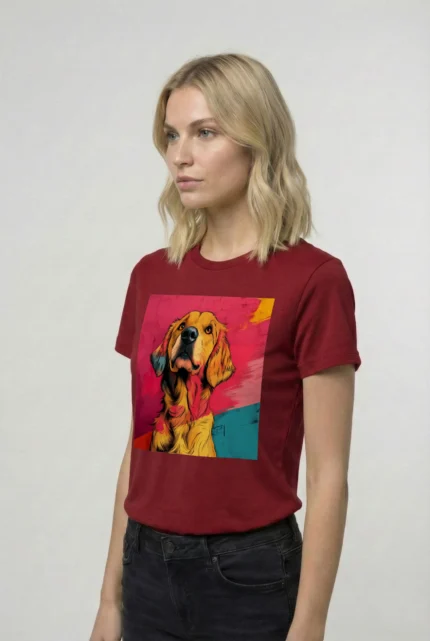T-shirt GOLDEN RETRIEVER (#003) – Image 8