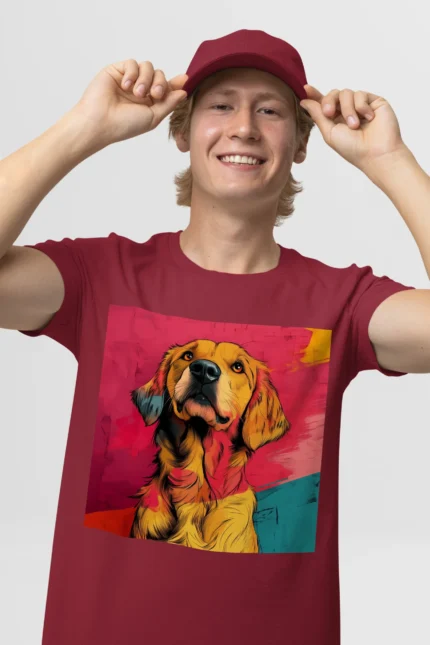T-shirt GOLDEN RETRIEVER (#003) – Image 9