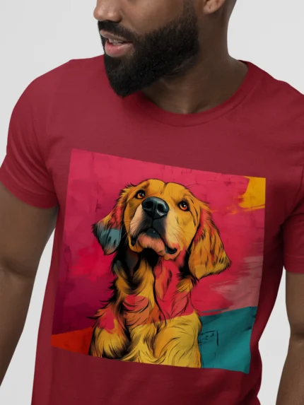 T-shirt GOLDEN RETRIEVER (#003) – Image 10