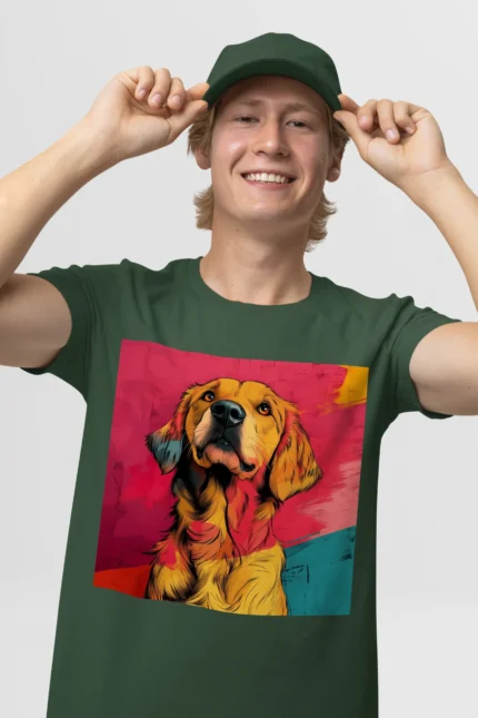 T-shirt GOLDEN RETRIEVER (#003) – Image 14