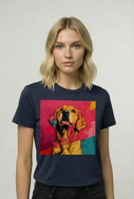 T-shirt GOLDEN RETRIEVER (#003) – Image 17