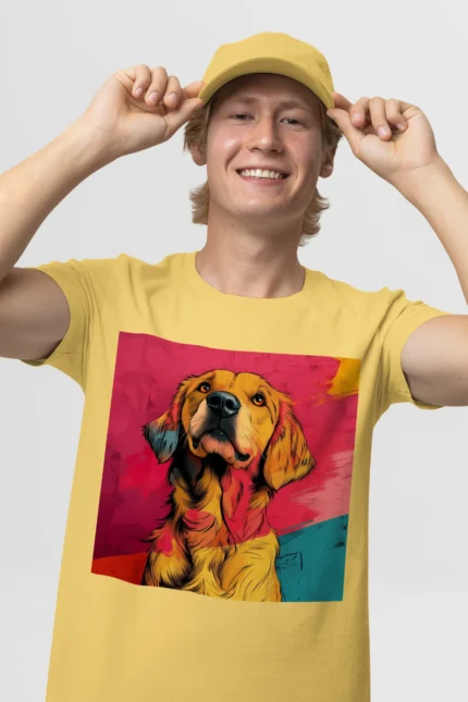 T-shirt GOLDEN RETRIEVER (#003) – Image 34
