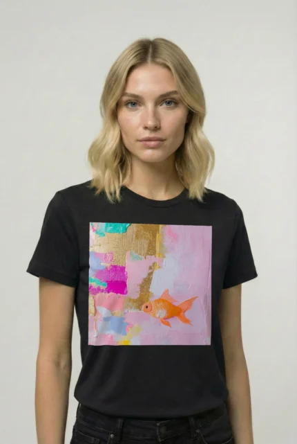 T-shirt GOLDFISH (#003) – Image 2