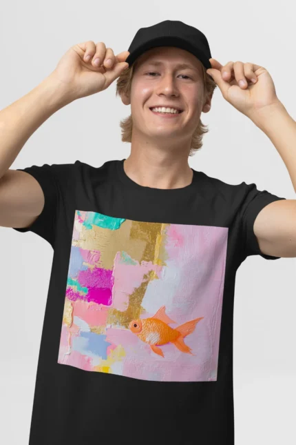 T-shirt GOLDFISH (#003) – Image 4
