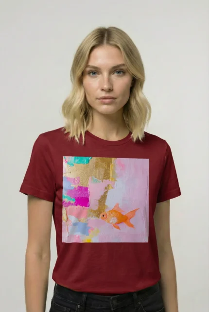 T-shirt GOLDFISH (#003) – Image 7