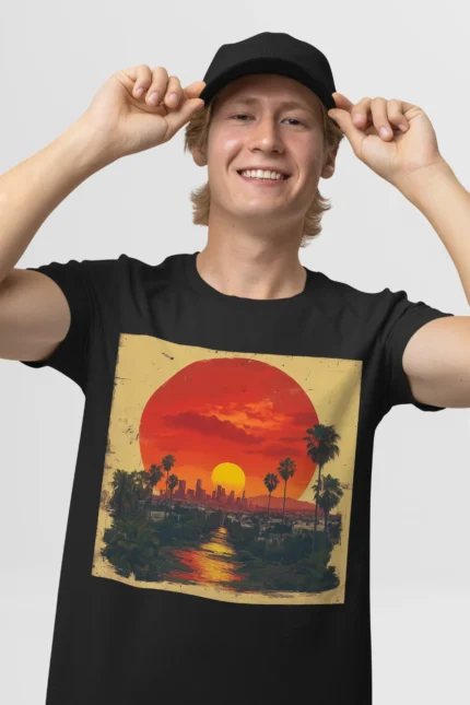 T-shirt LOS ANGELES (#003) – Image 4