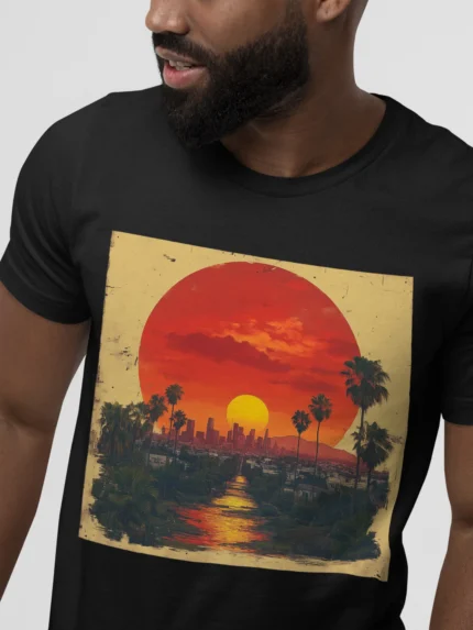 T-shirt LOS ANGELES (#003) – Image 5