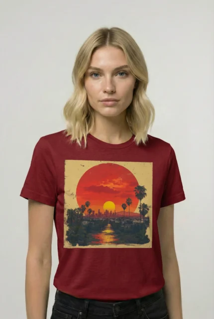 T-shirt LOS ANGELES (#003) – Image 7